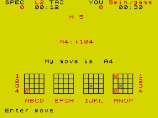 3D Strategy screenshot 3 for ZX Spectrum